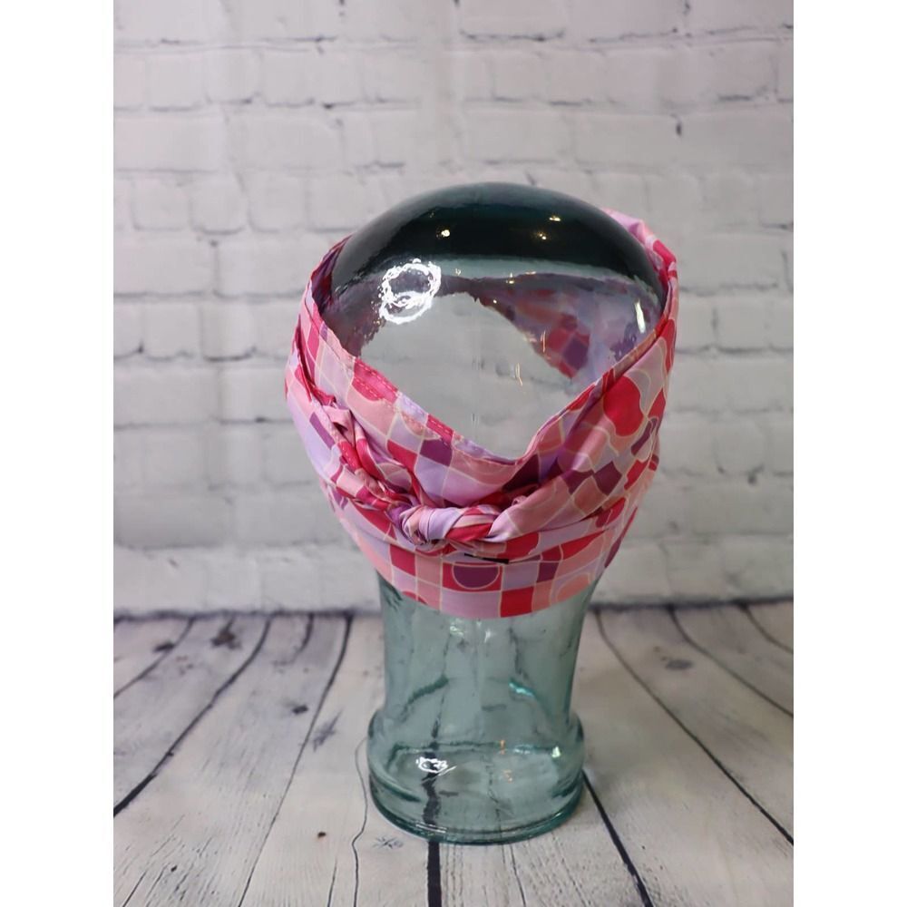 Jones New York Retro Vibe Scarf Pink Purple - Picture 6 of 9